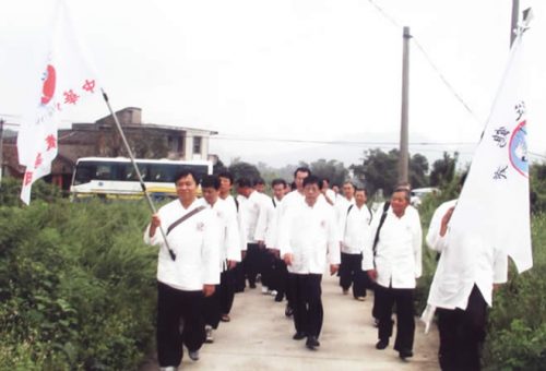 縱鶴拳 台灣掌門人尋根謁祖訪問團蒞臨福清茶山 2