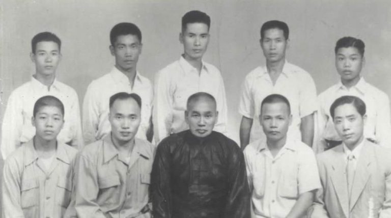 1952年 宗師與台北市弟子合影