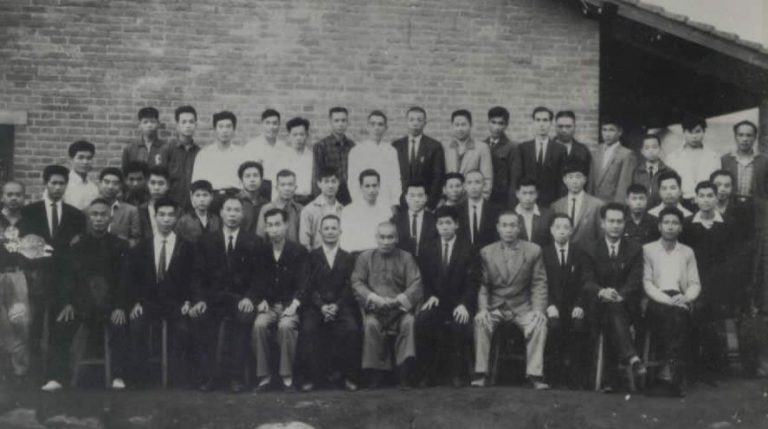 1962年 宗師巡視彰化縣二水館