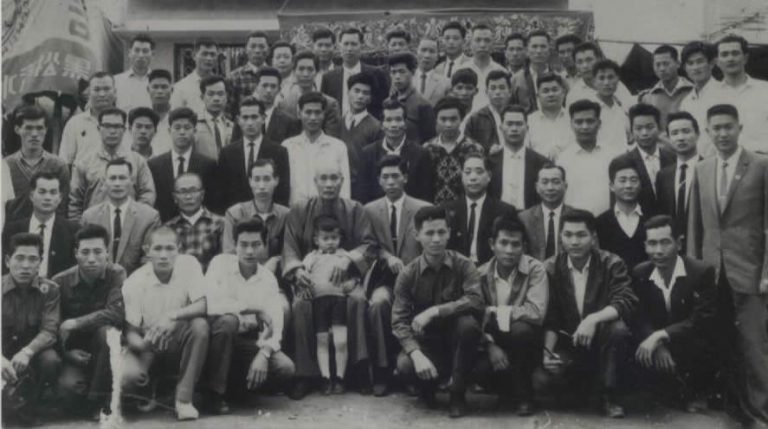 1963年 宗師與各地門人在虎尾聚會